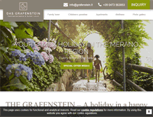 Tablet Screenshot of grafenstein.it